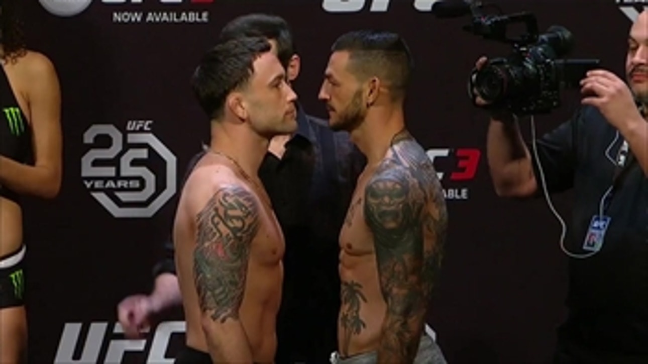 Cub Swanson vs Frankie Edgar face-off | WEIGH-IN | UFC FIGHT NIGHT