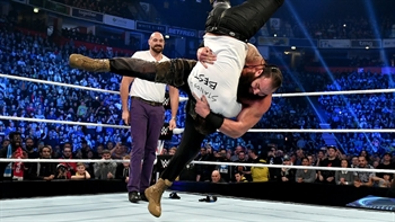 Tyson Fury and Braun Strowman team up to drop The B-Team: SmackDown, Nov. 8, 2019
