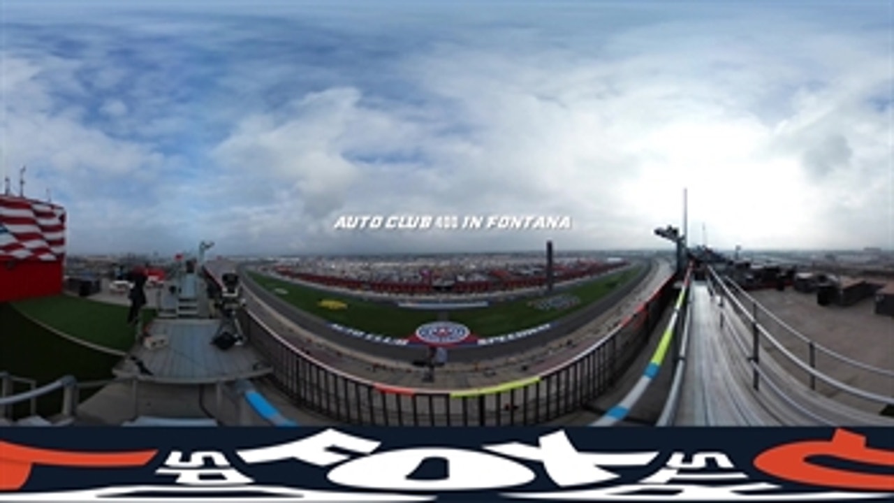 NASCAR visits Fontana  ' Virtual Reality 360°