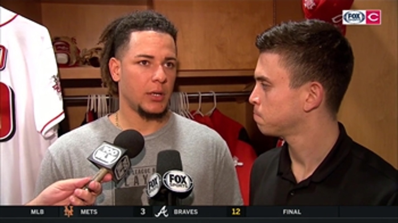 Luis Castillo wasn't negatively affected by 52-minute rain delay