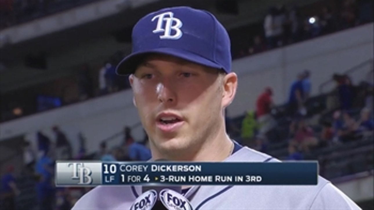 Corey Dickerson on homering on his son's 2nd birthday