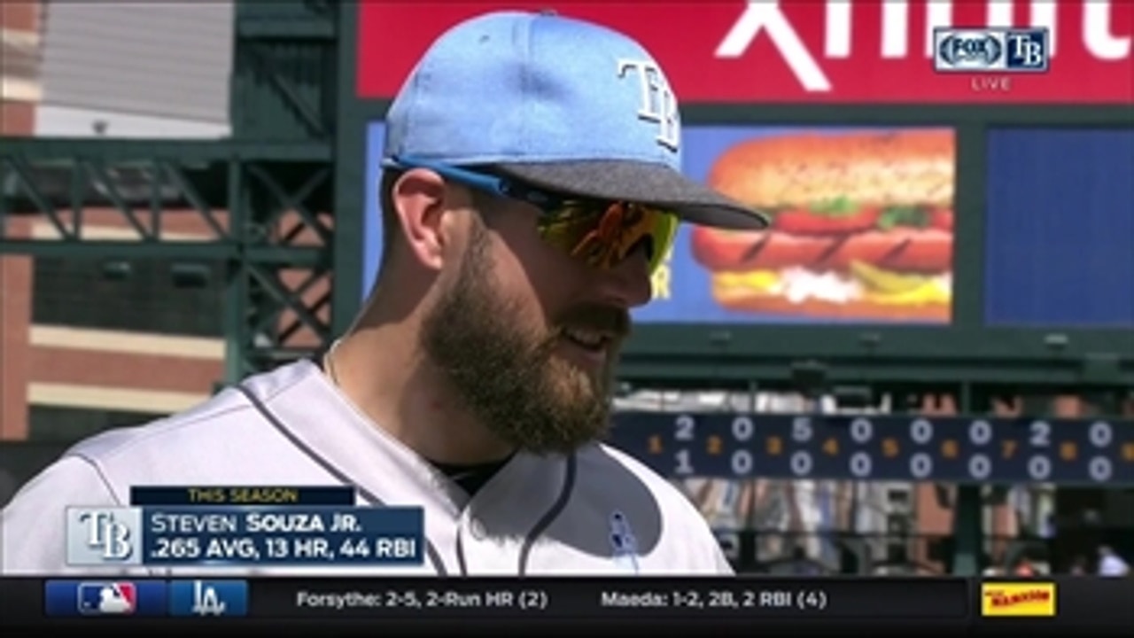 Steven Souza Jr. hits first grand slam on first Father's Day as a dad