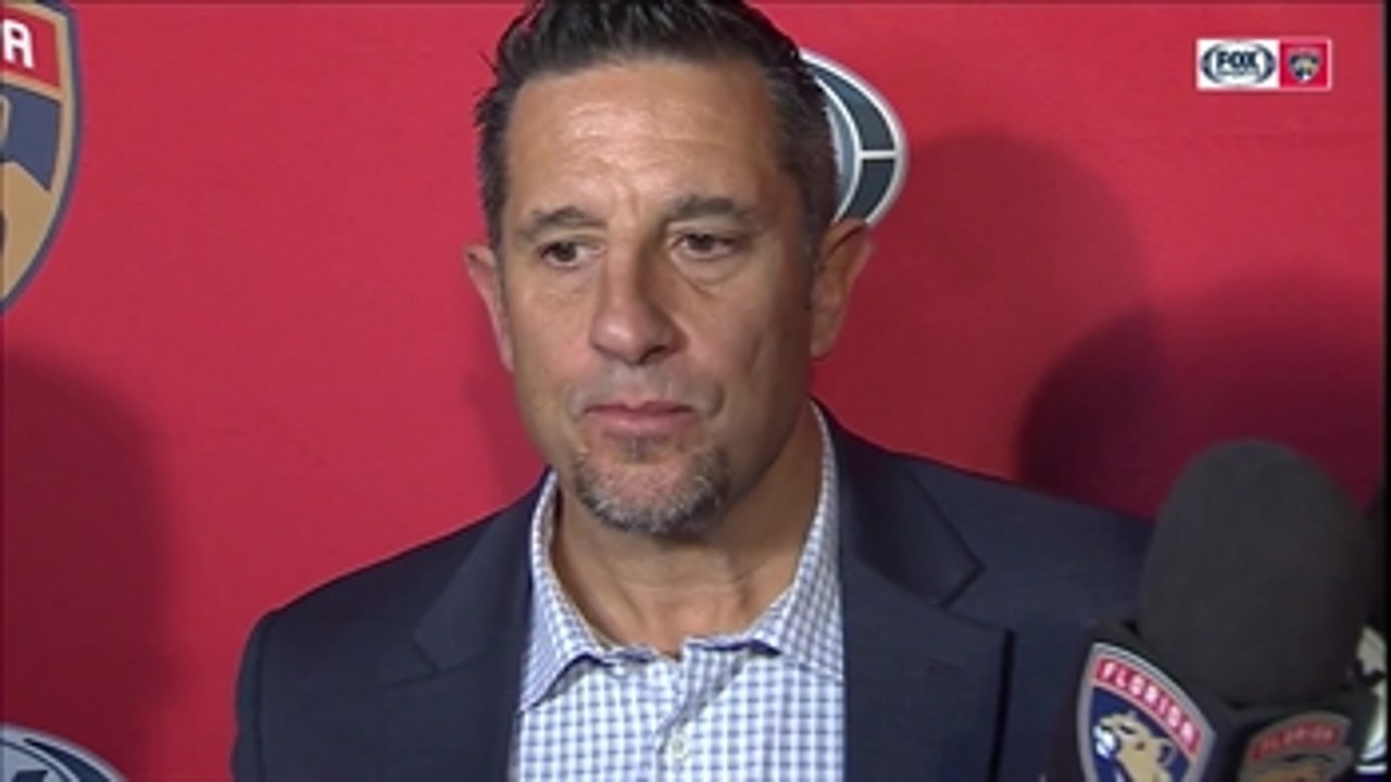 Bob Boughner concerned with Panthers' slow start after 4-3 loss to Sabres