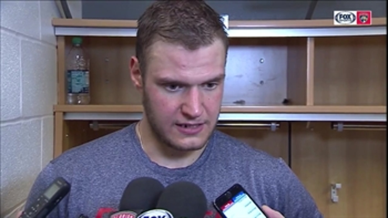 Aleksander Barkov: 'It's all about the start; we need to be better at the beginning of the game'