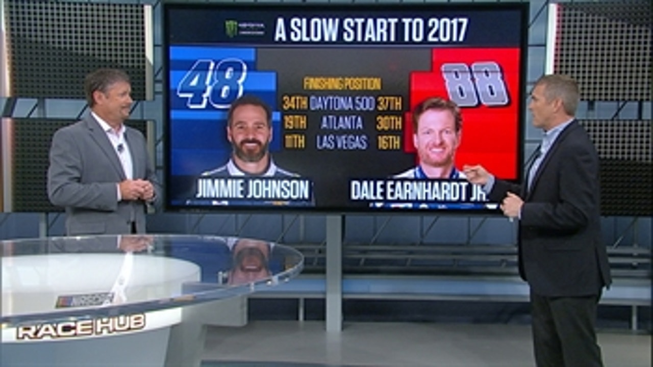 A Slow Start for Dale Earnhardt Jr.  ' NASCAR RACE HUB