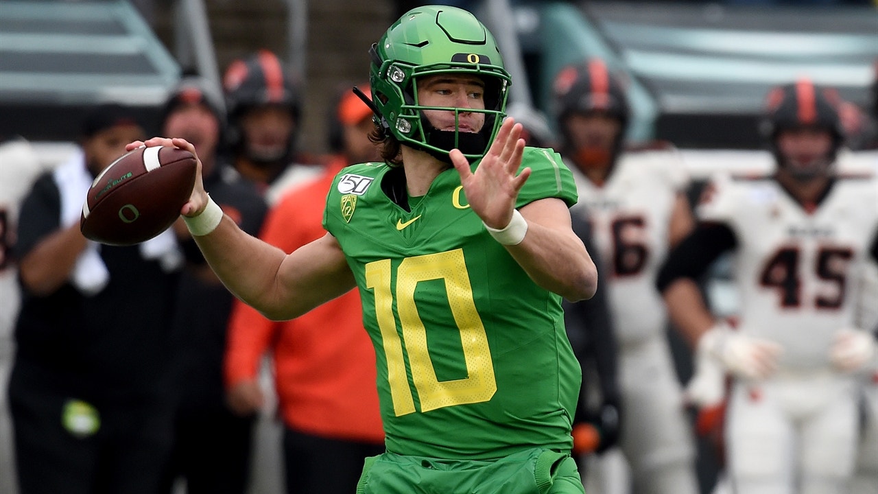 Clay Travis thinks the Dolphins will be the team to draft Justin Herbert