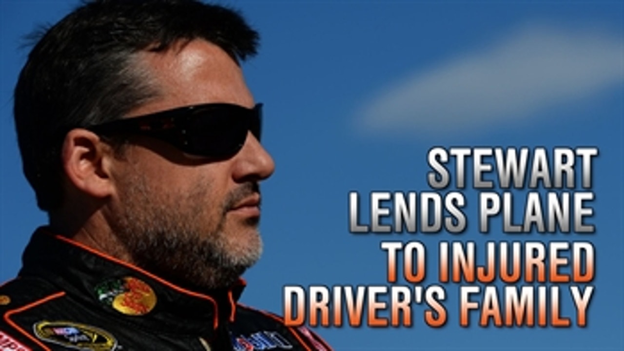 Tony Stewart Lends Plane to Injured IndyCar Driver's Family
