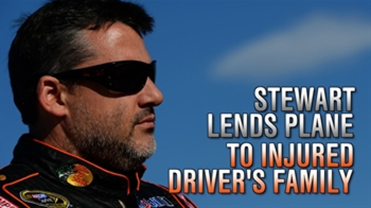 Tony Stewart Lends Plane to Injured IndyCar Driver's Family