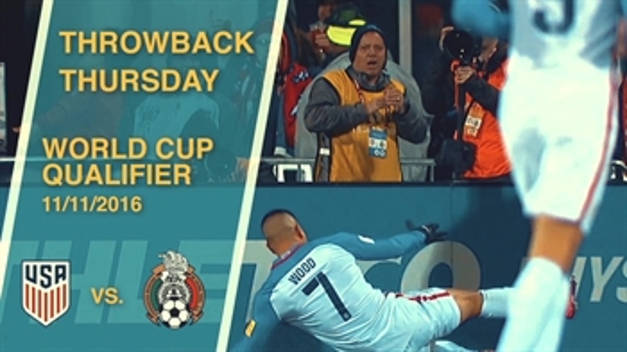 Throwback Thursday: USA vs. Mexico, World Cup Qualifier