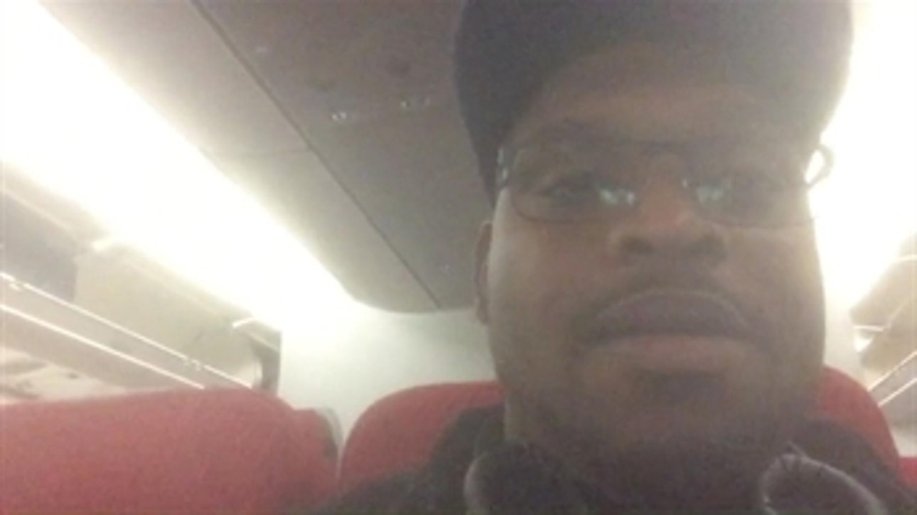 Laken Tomlinson and the Lions take off for London
