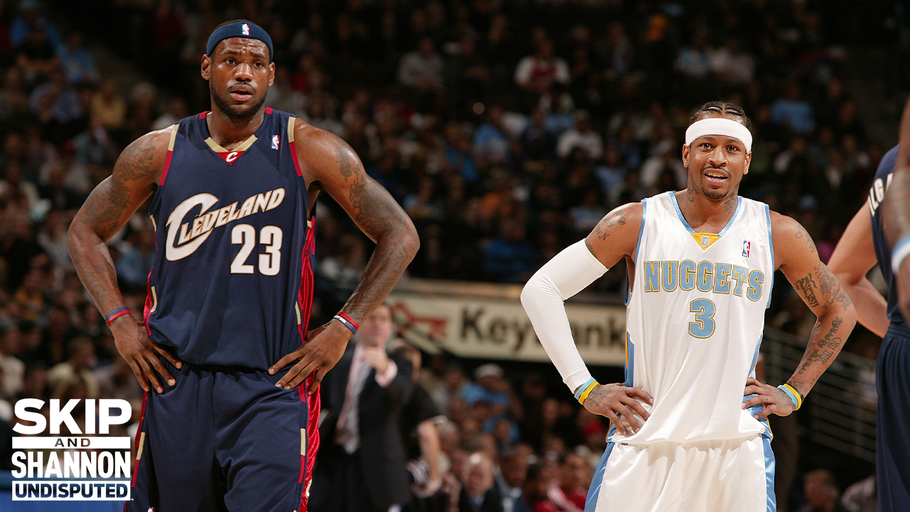 Skip Bayless: Allen Iverson leaving LeBron James off his "Top 5 Killers" list is the ultimate diss I UNDISPUTED