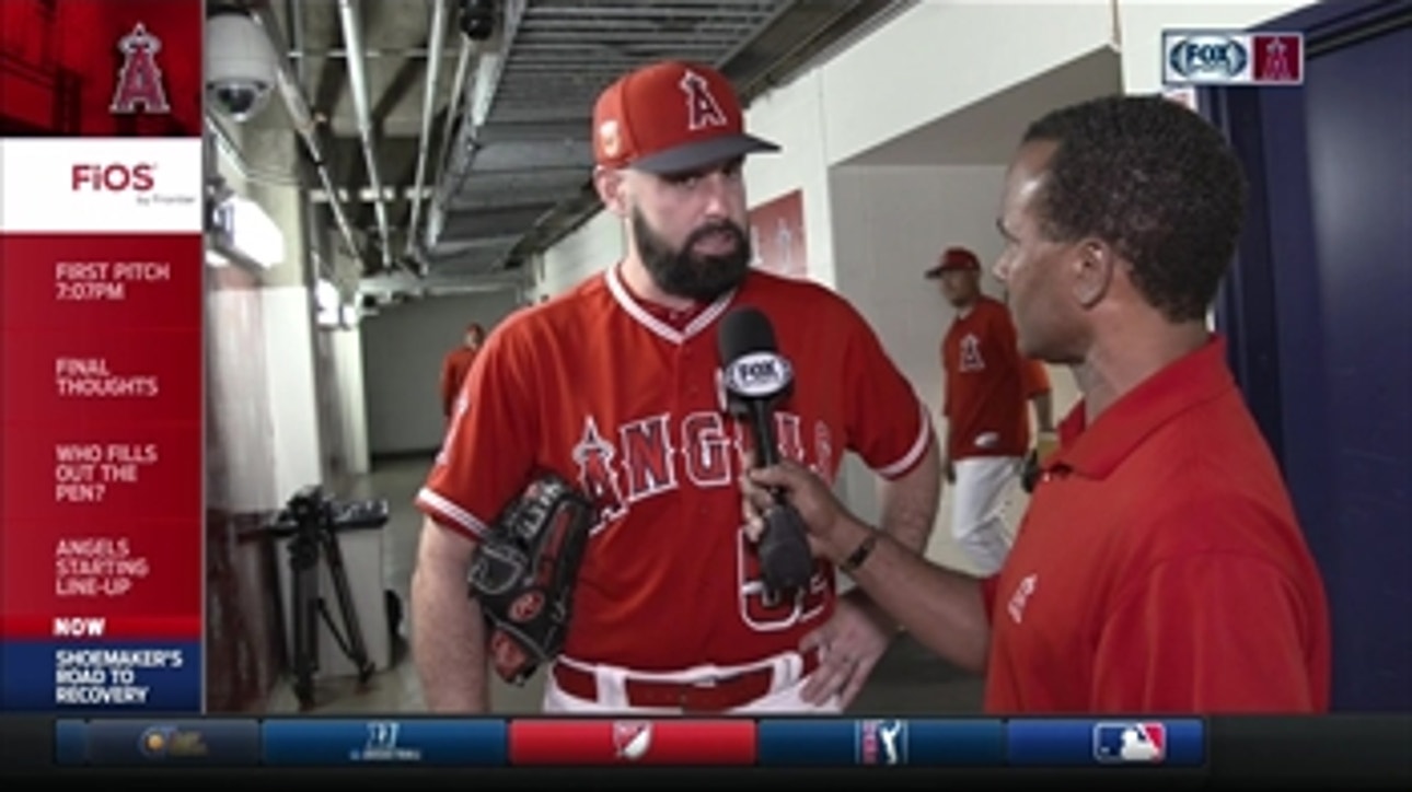 Angels Live: Matt Shoemaker talks about getting into 'competition mode'