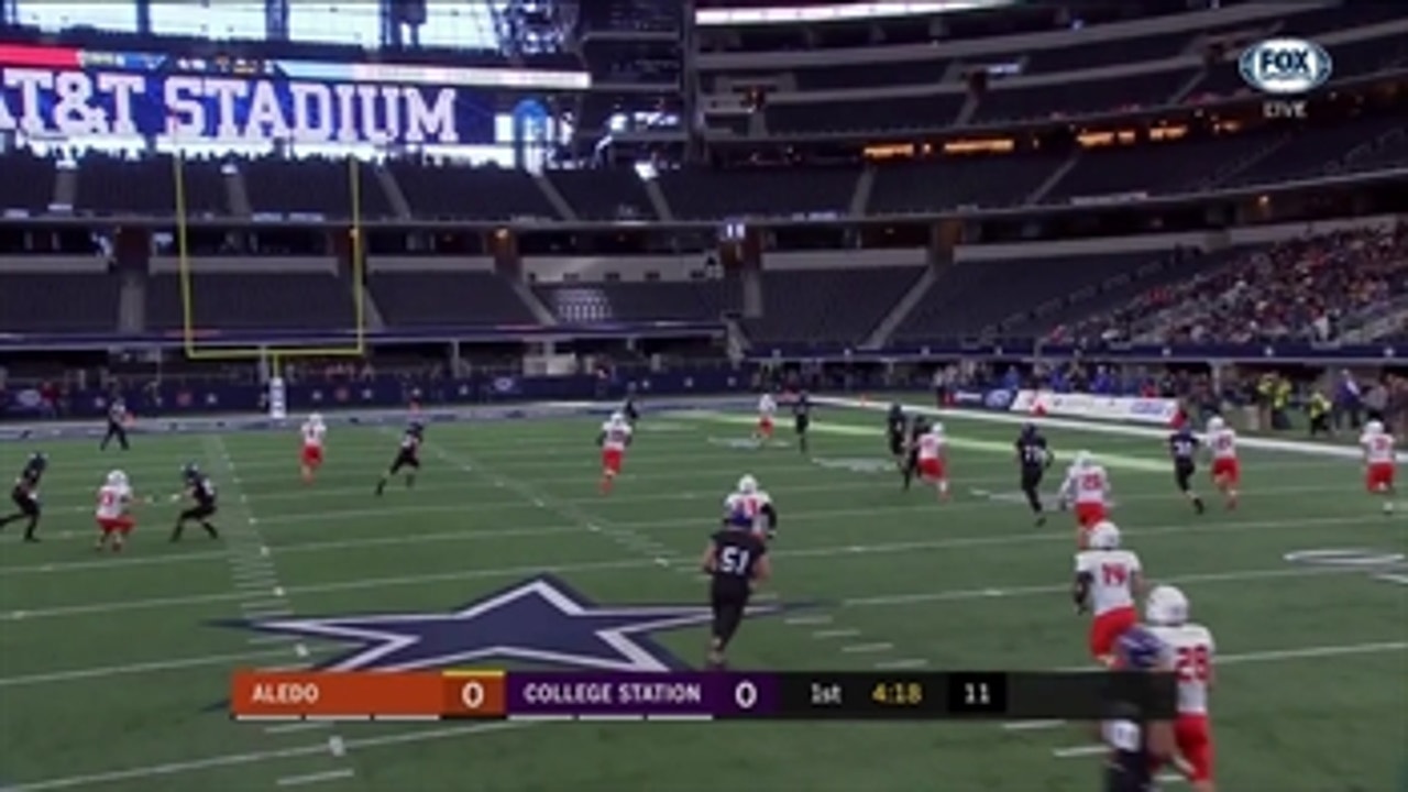 Aledo vs. College Station ' Best Punt You'll Ever See ' HSFB State Championships
