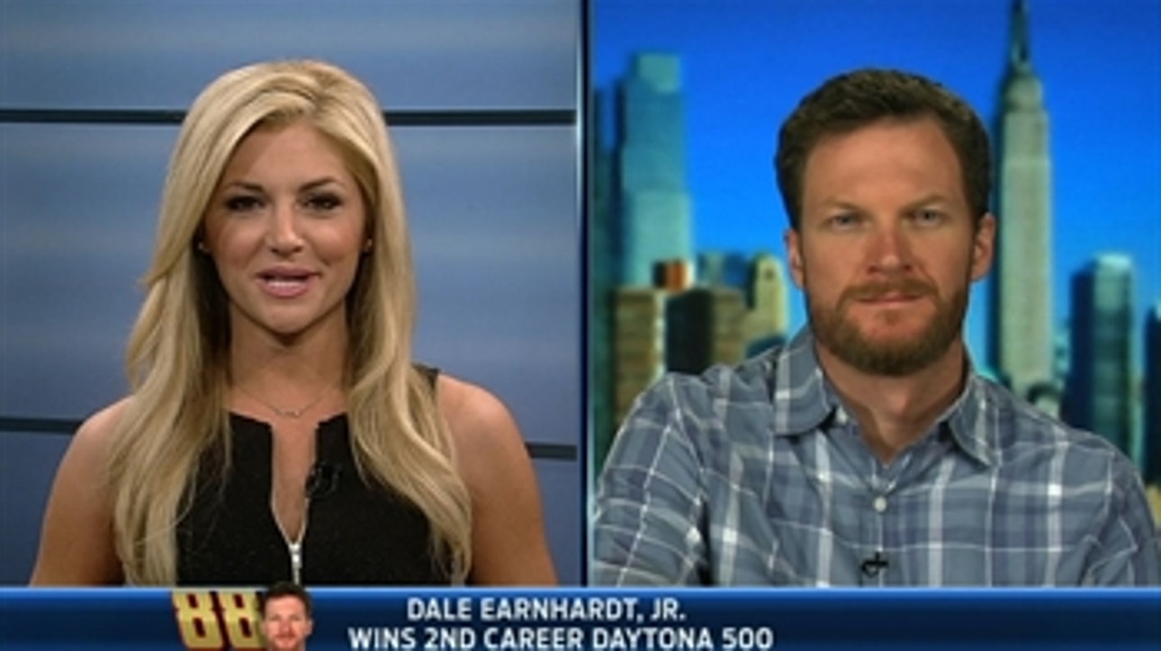 NASCAR Race Hub: Daytona 500 Winner Dale Earnhardt Jr. Interview