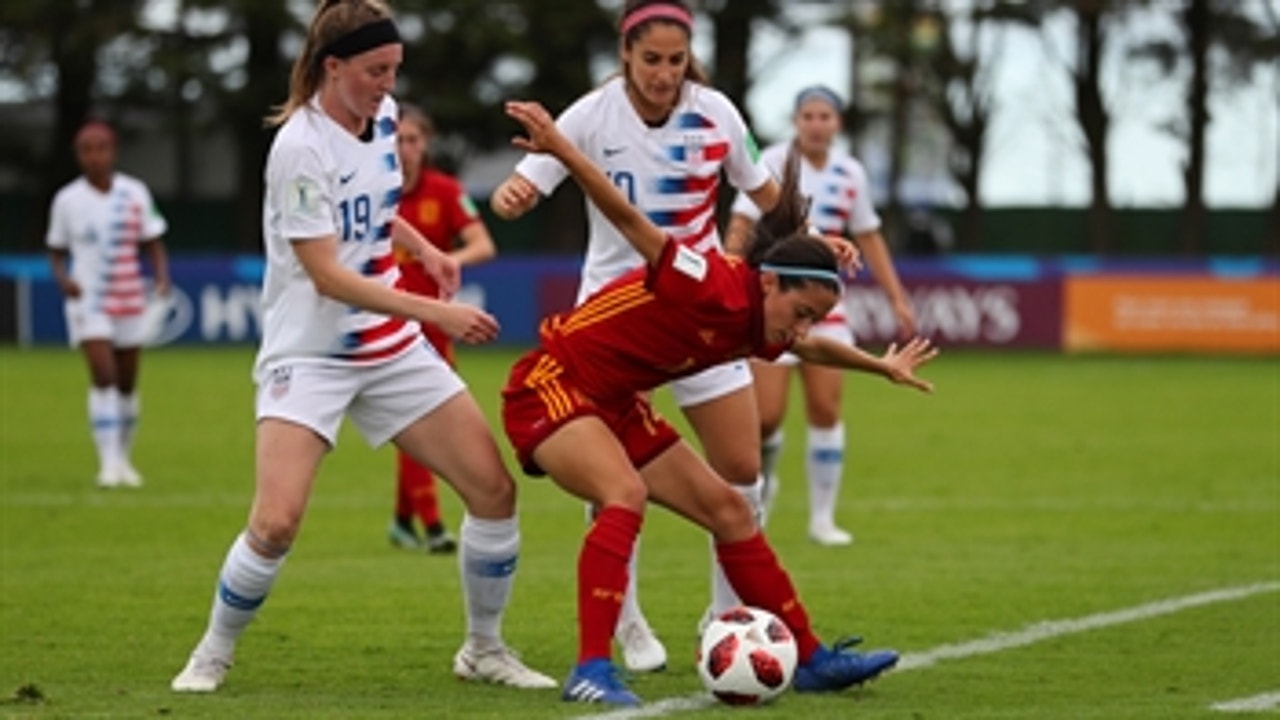 USWNT U-20s draw with Spain, eliminated from U-20 World Cup ' 2018 FIFA U-20 Women's World Cup™ Highlights