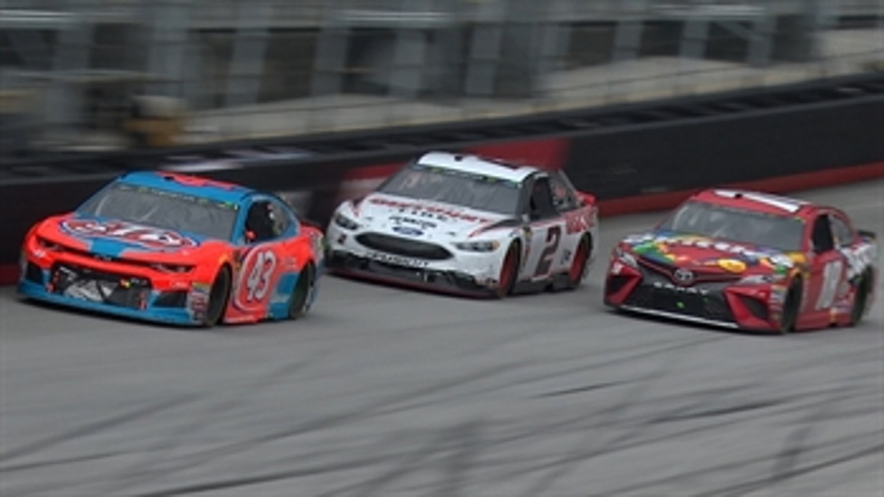 Full highlights and results from the two-day race at Bristol Motor Speedway