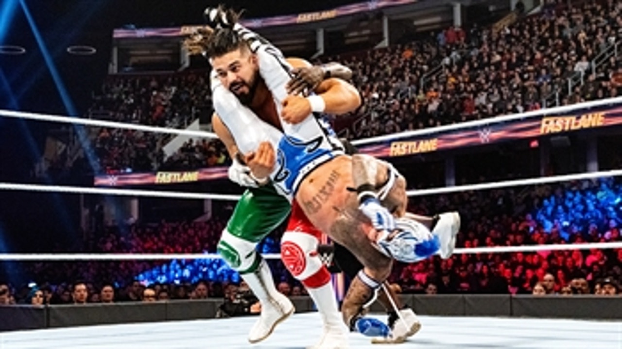 Samoa Joe vs. Rey Mysterio vs. R Truth vs. Andrade U.S. Title Fatal 4 Way Match WWE Fastlane 2019 Full Match