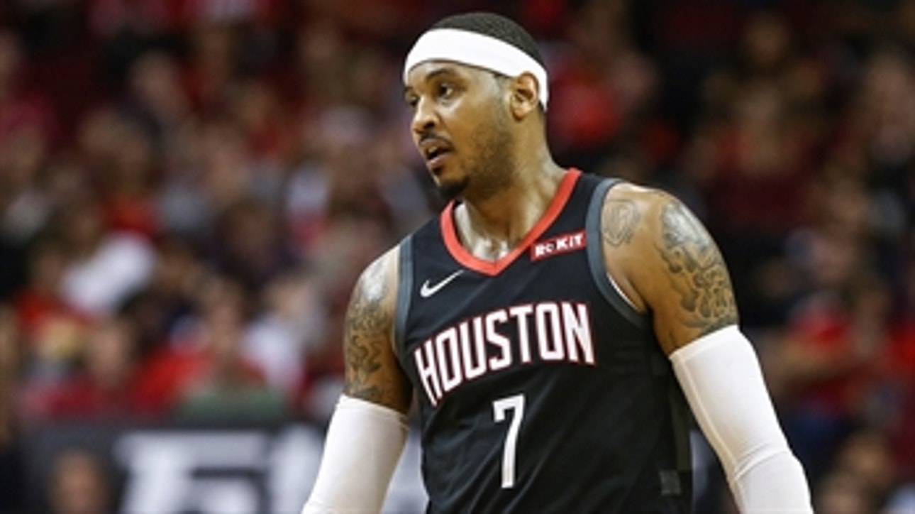 Skip and Shannon explain why the Houston Rockets should move on from Carmelo Anthony
