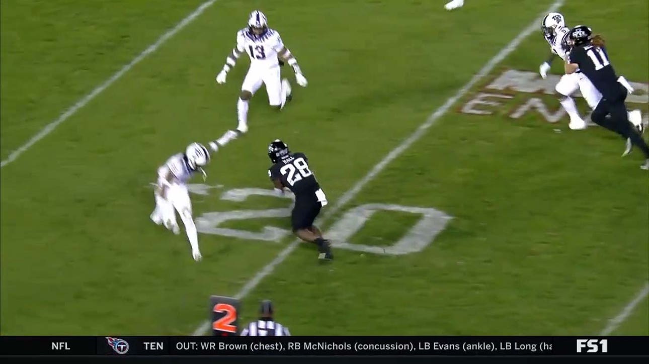 Breece Hall rushes for a 22-yard touchdown, Iowa State extends lead over TCU, 24-7