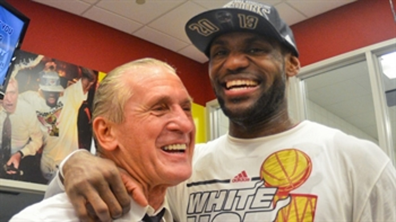 Nick Wright reveals why it's possible Pat Riley and Wade could lure LeBron back to Miami Heat