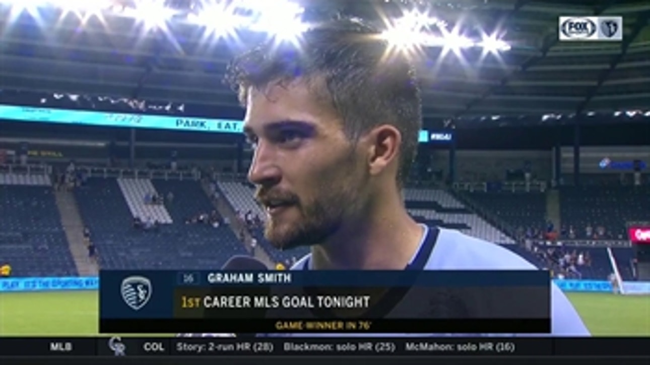 Graham Smith on scoring his first MLS goal