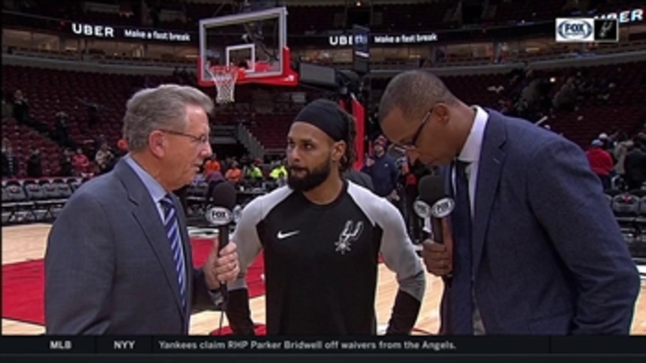 Patty Mills on win over the Chicago Bulls