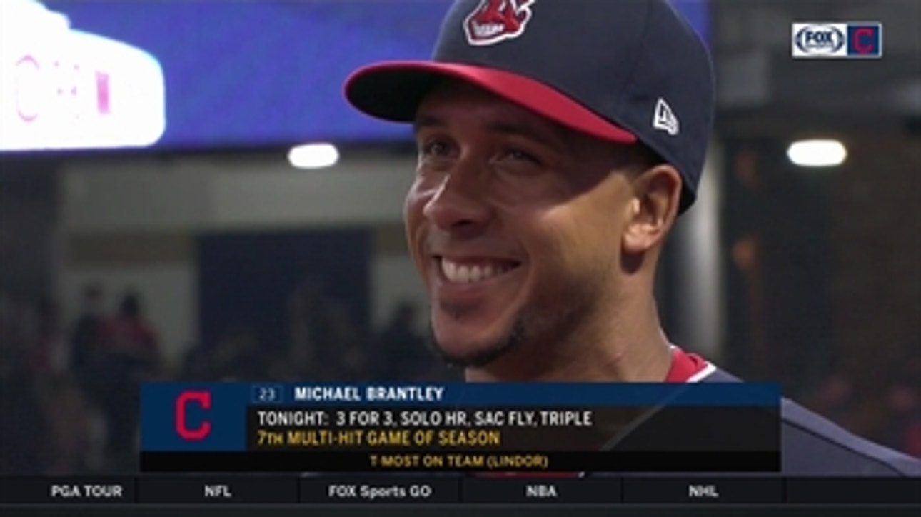 Michael Brantley proved he still has some wheels on rare triple