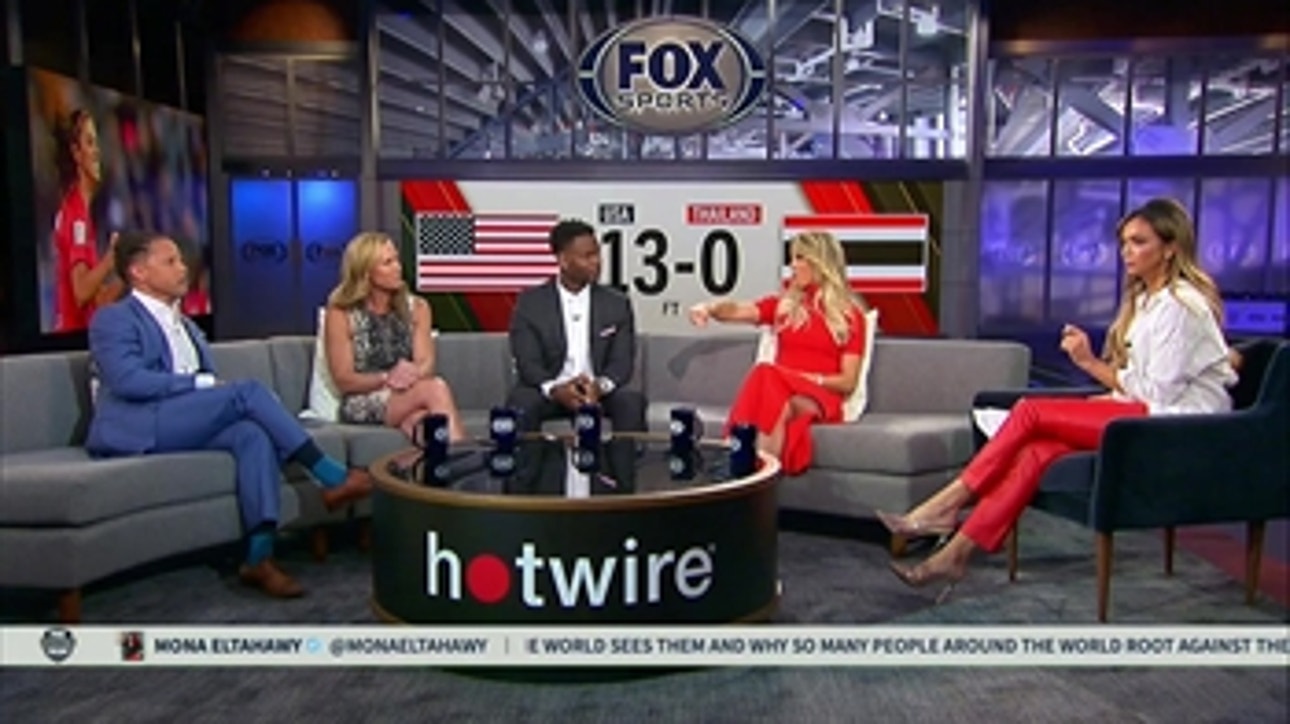FOX Soccer Tonight crew: There is nothing wrong with United States running up score vs. Thailand