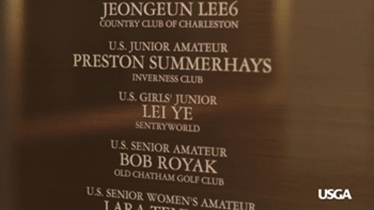 2019 USGA Champions Honored With Museum Plaque
