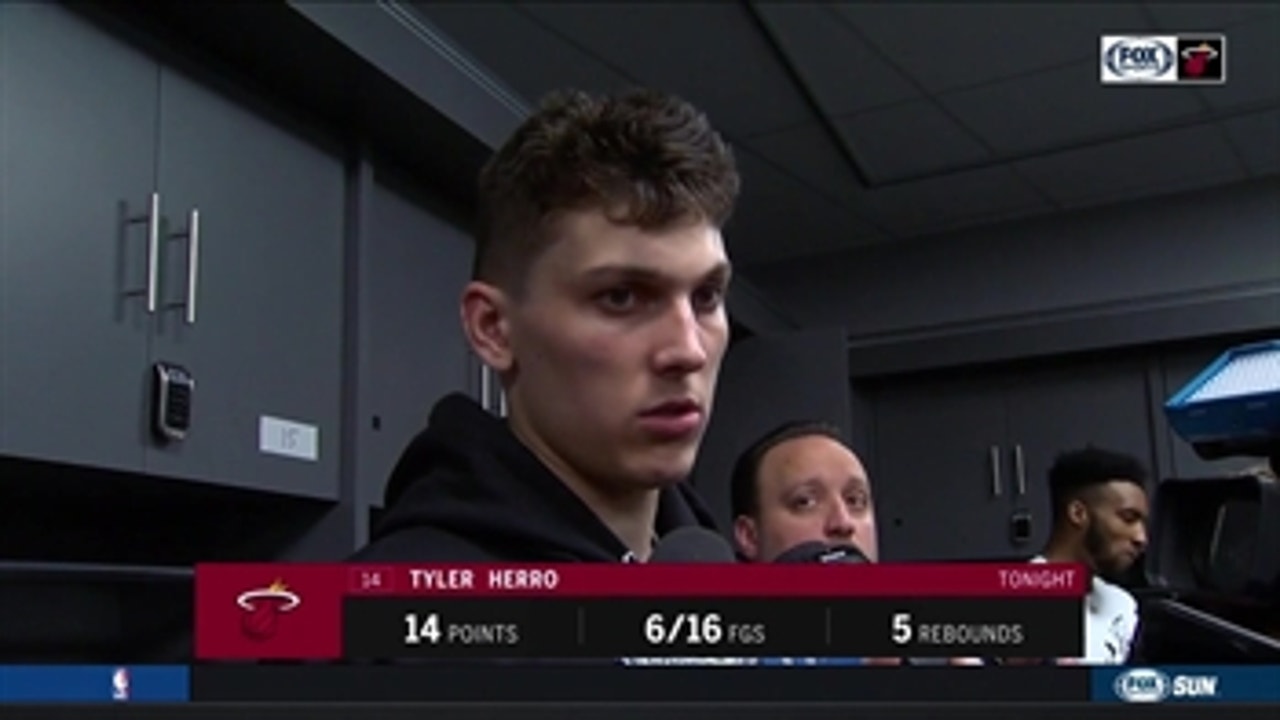 Tyler Herro on playing in his home state: 'I got used to the Miami weather'