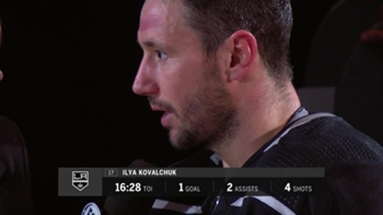 Ilya Kovalchuck adds goal, two assists in LA Kings' win over Rangers