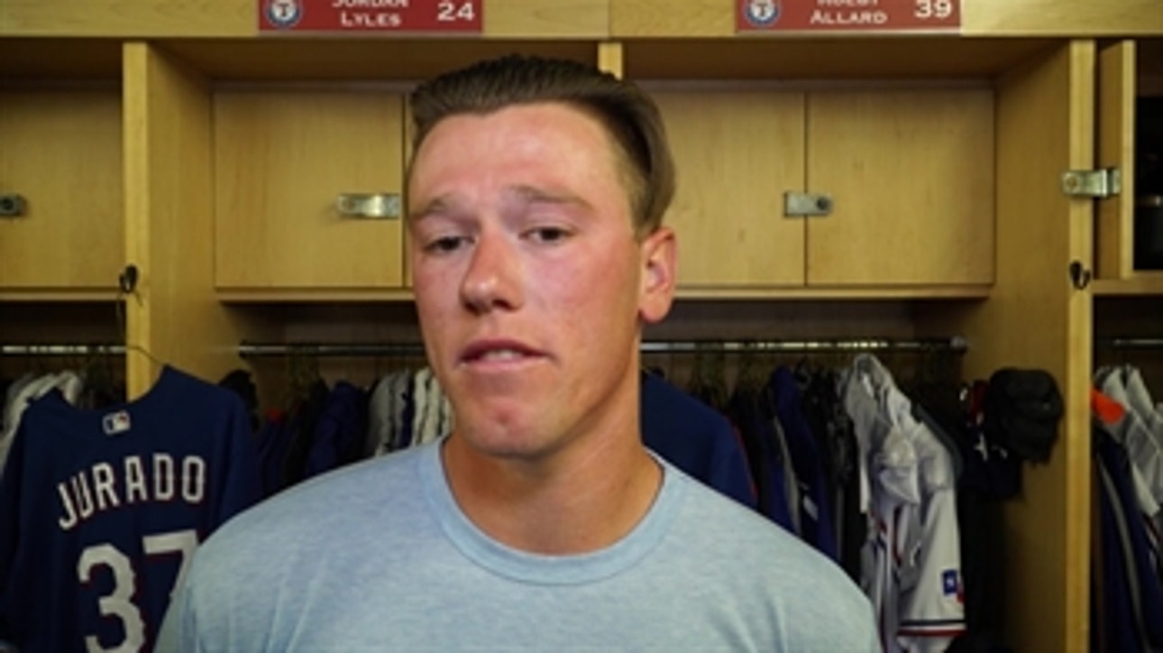 Kolby Allard: 'Would have liked to have a little bit of a clean inning'