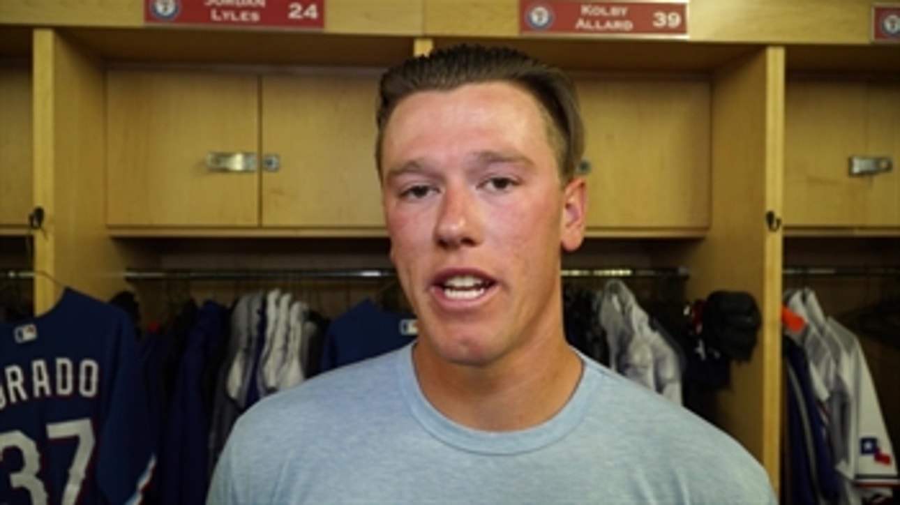 Kolby Allard on his intensity on the mound in Spring Training