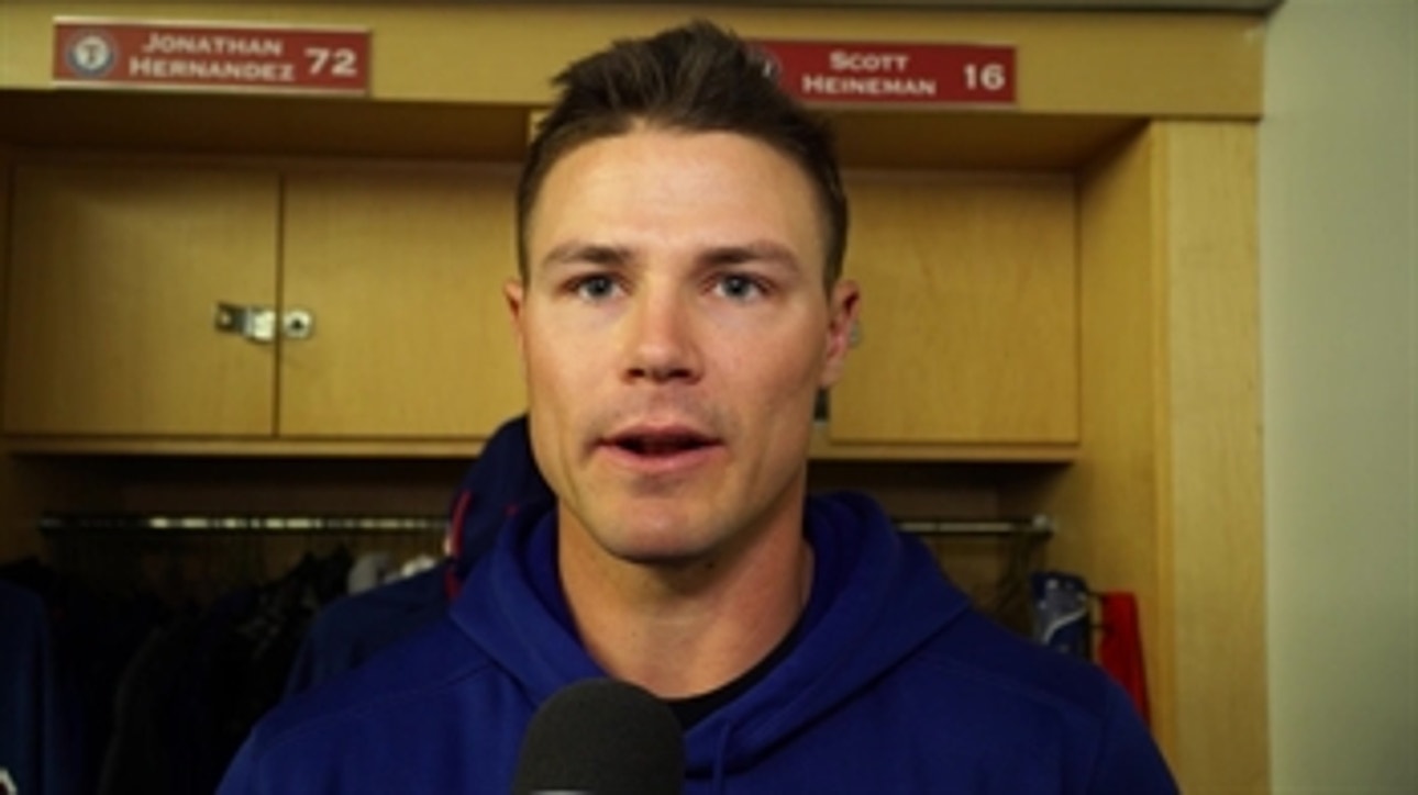 Scott Heineman: 'Obviously if you can hit, you're going to play'