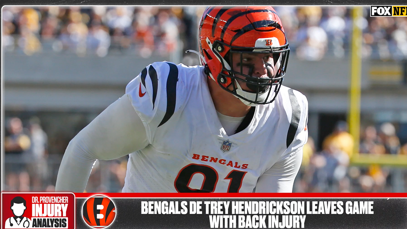 Dr. Matt: Trey Hendrickson will miss 'one to two games or less'