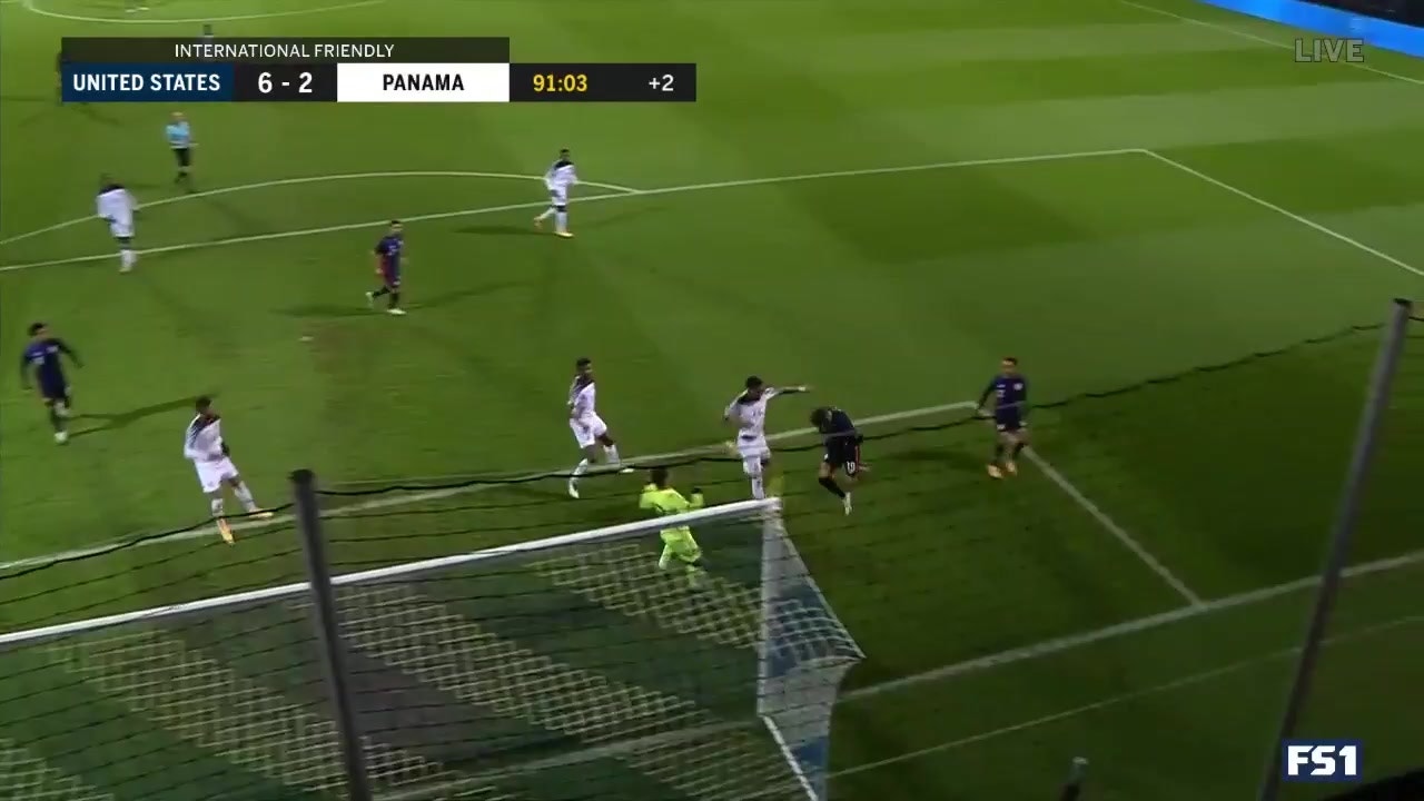 Sebastian Soto scores second goal of the game, puts USMNT up 6-2 on Panama