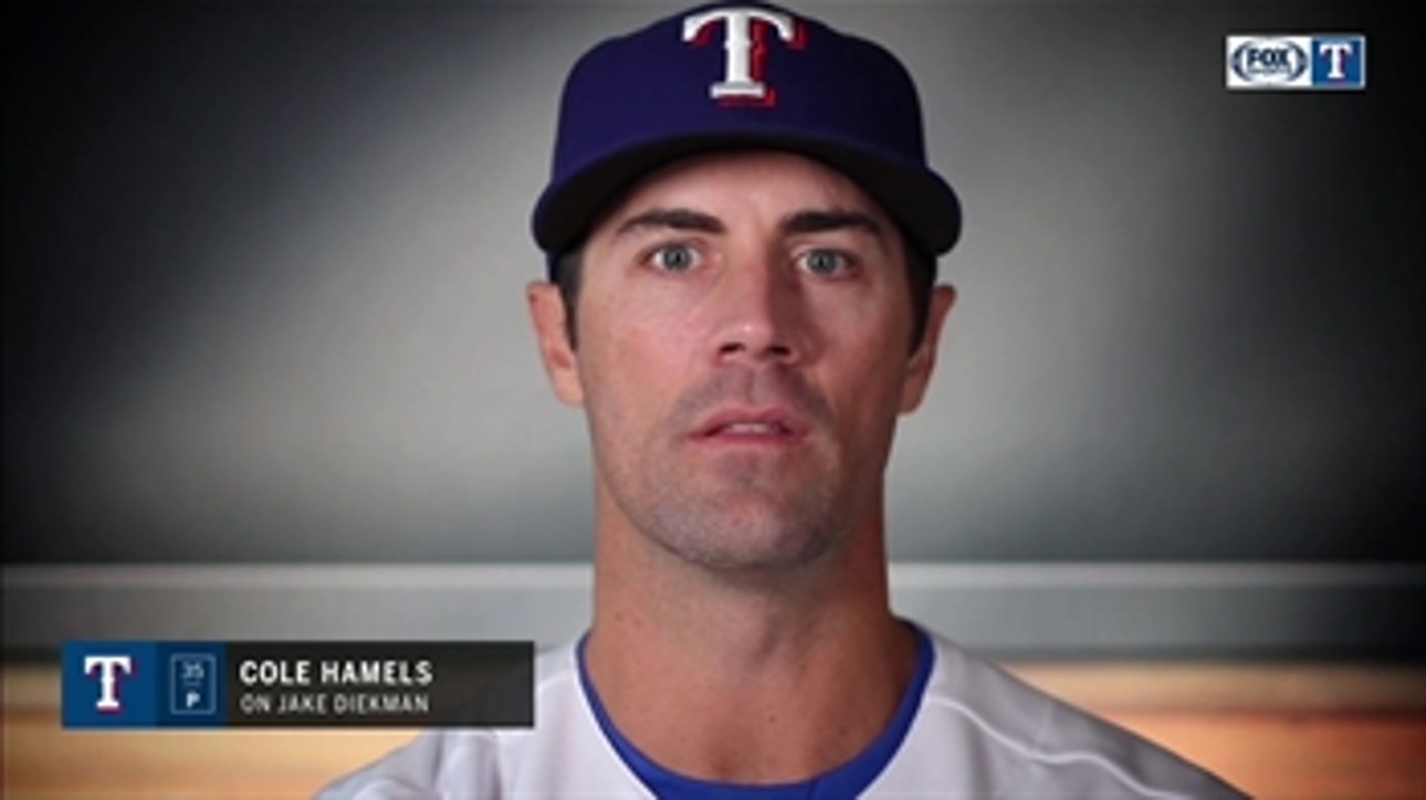 Cole Hamels on Jake Diekman: 'One of the best athletes I've ever been around'