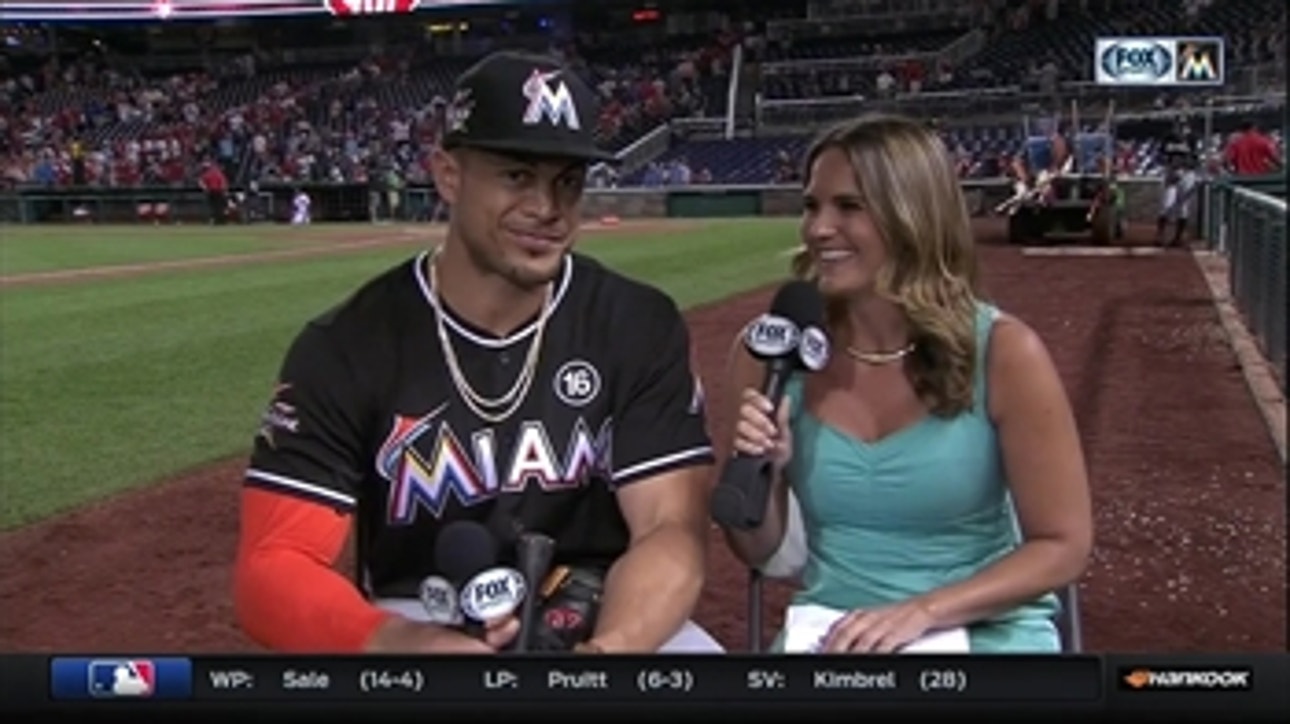 Giancarlo Stanton: 'I'm glad I can put us up and keep us up'