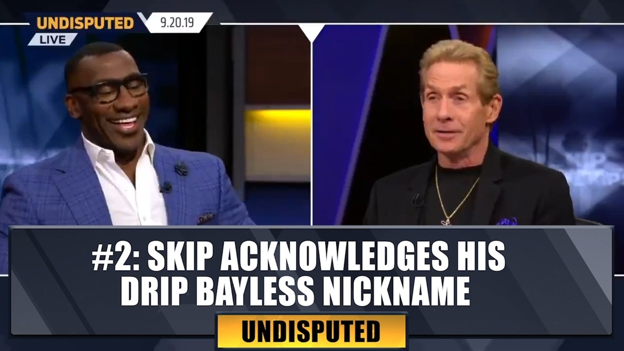 #2: Skip acknowledges his Drip Bayless nickname ' Top 10 Moments of the Year