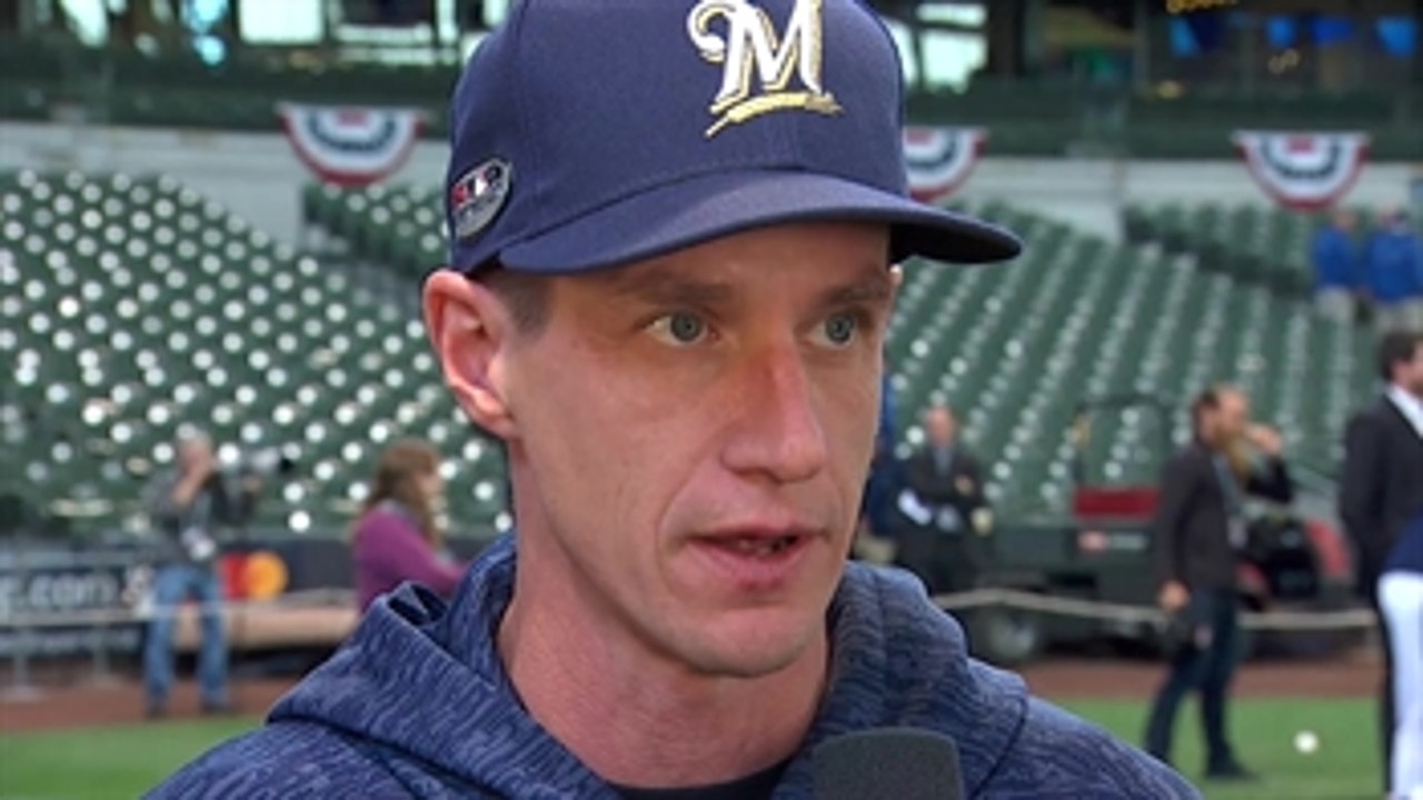 Craig Counsell: 'We have a lot of pitchers we trust'