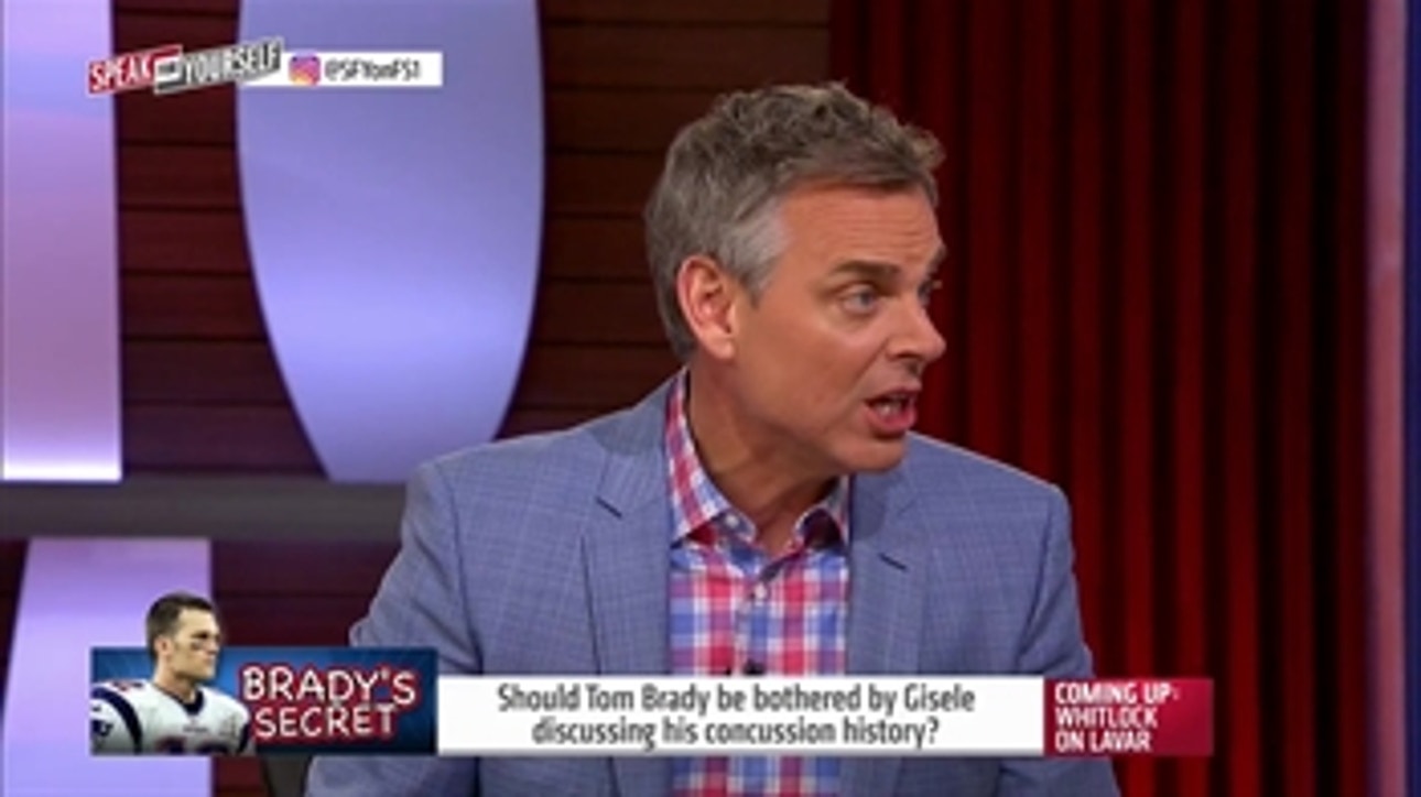 Should Tom Brady be bothered by Gisele discussing concussions? | SPEAK FOR YOURSELF