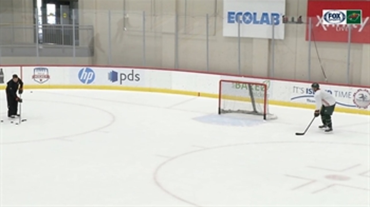 On Ice Instructional: Scoring goals like Zach Parise