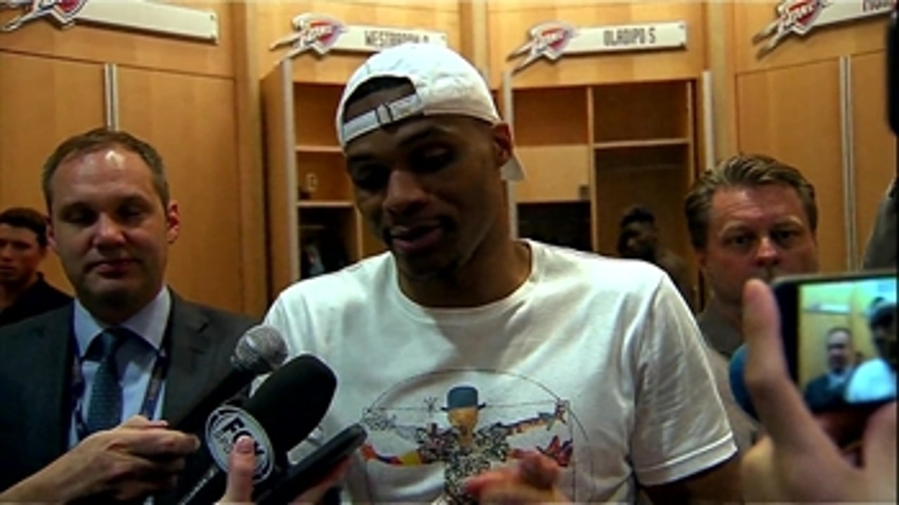Russell Westbrook talks big win at home against Rockets