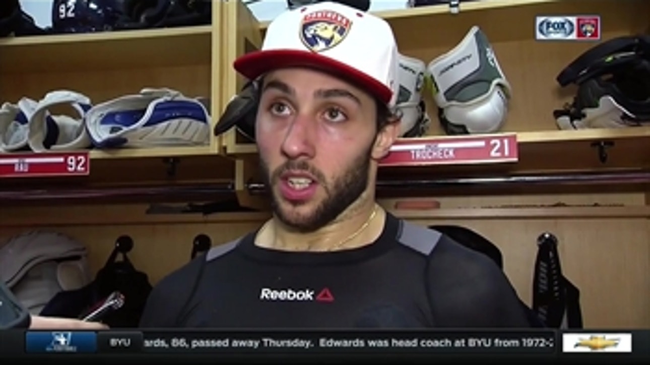 Vincent Trocheck: 'We gotta learn how to close out games as a team'