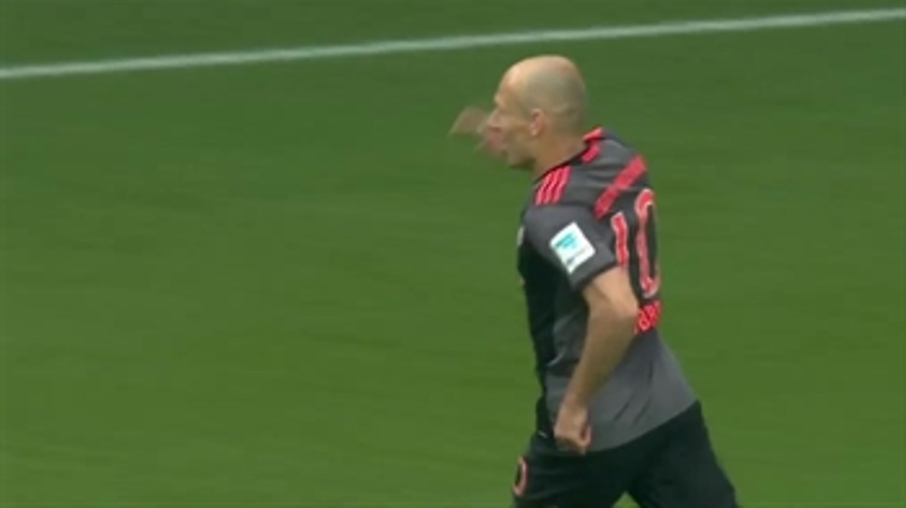 Arjen Robben scores winning goal for Bayern Munich ' 2016-17 Bundesliga Highlights
