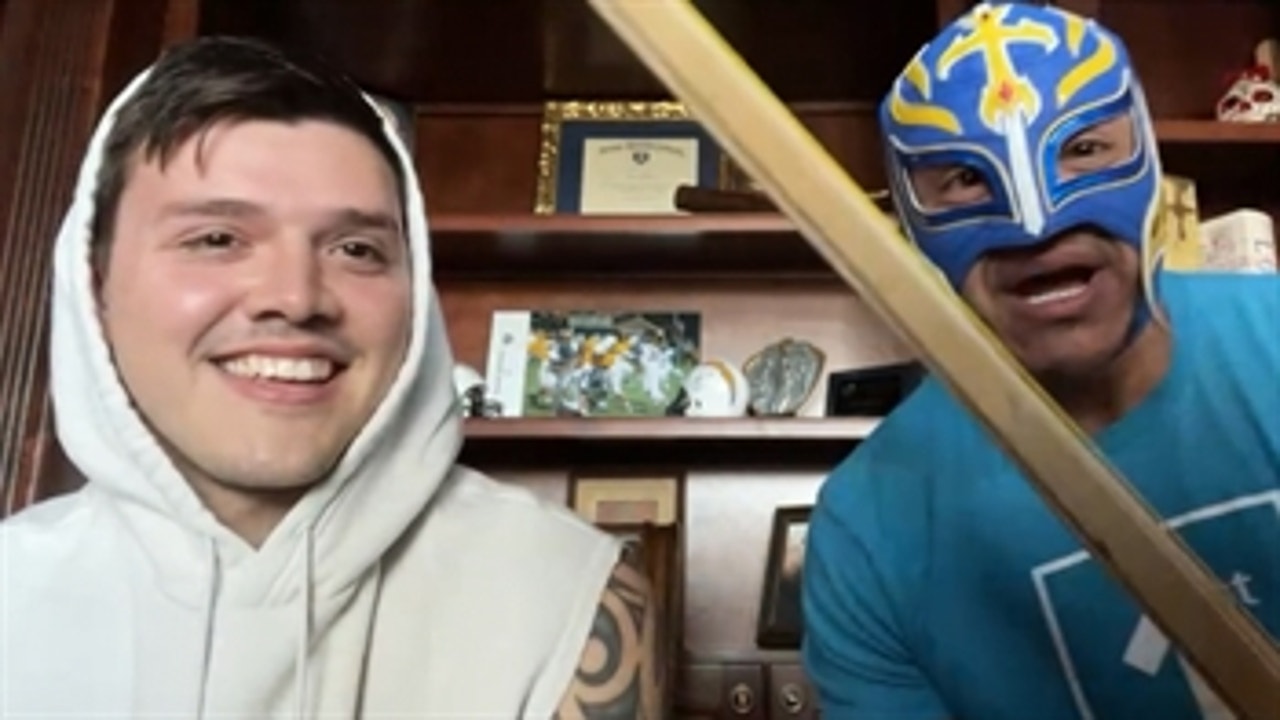 Rey Mysterio breaks out the Kendo stick on Dominik: WWE Fastlane Watch Along