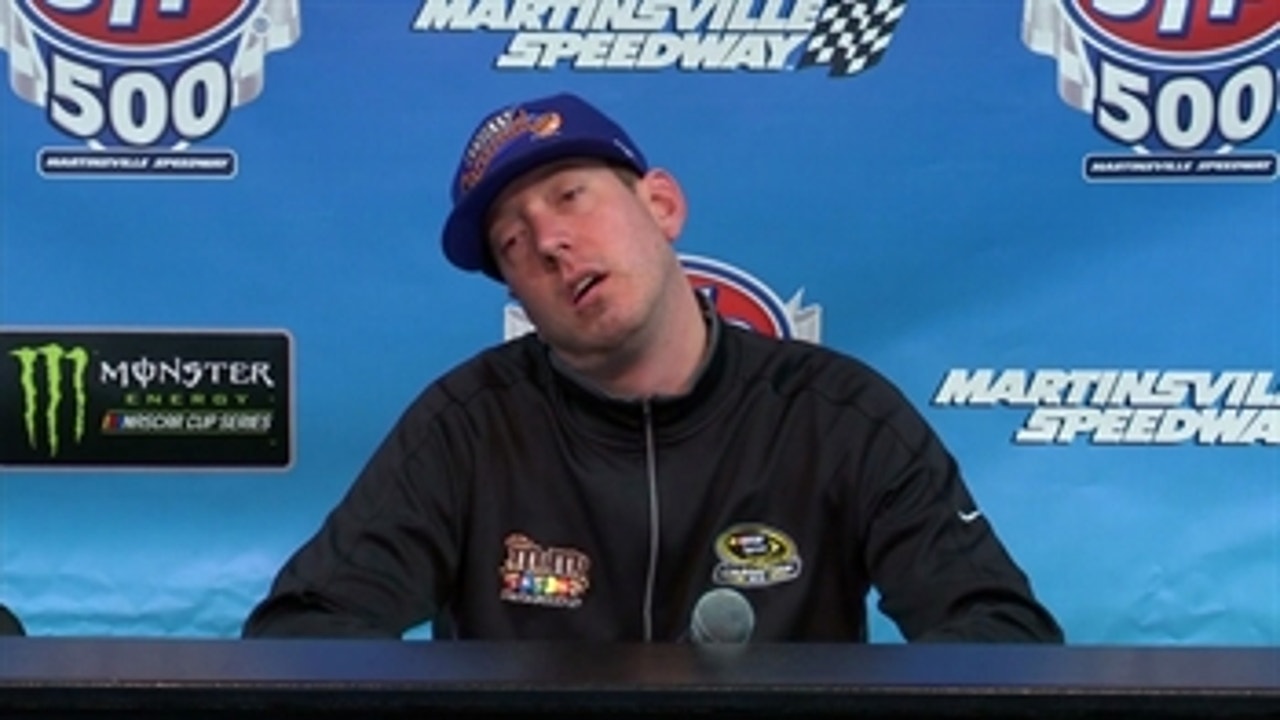 Sorry twitter haters, Kyle Busch met the media after the race
