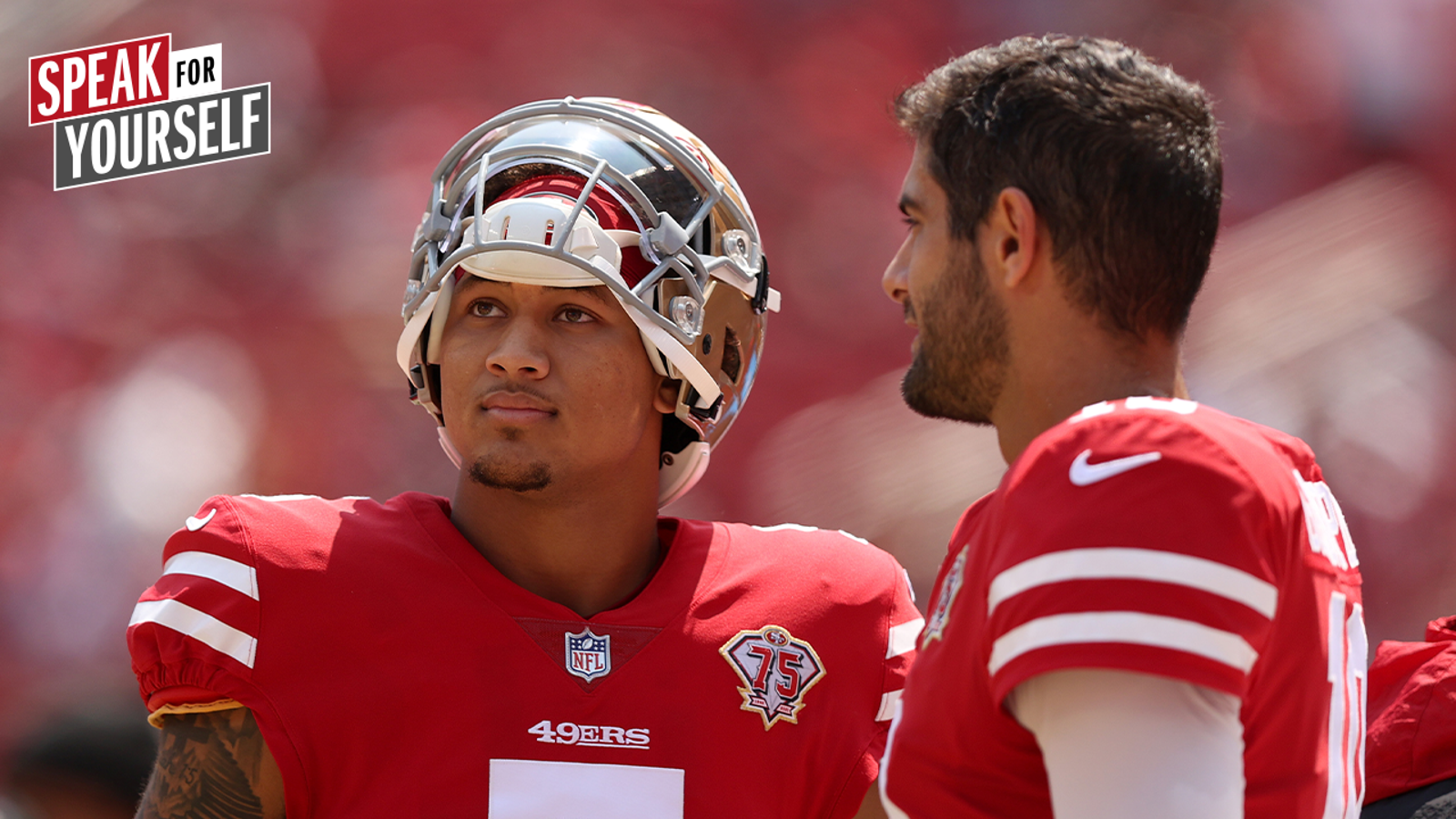 Marcellus Wiley: Both Jimmy G & Trey Lance will suffer from 49ers' 2-QB system I SPEAK FOR YOURSELF