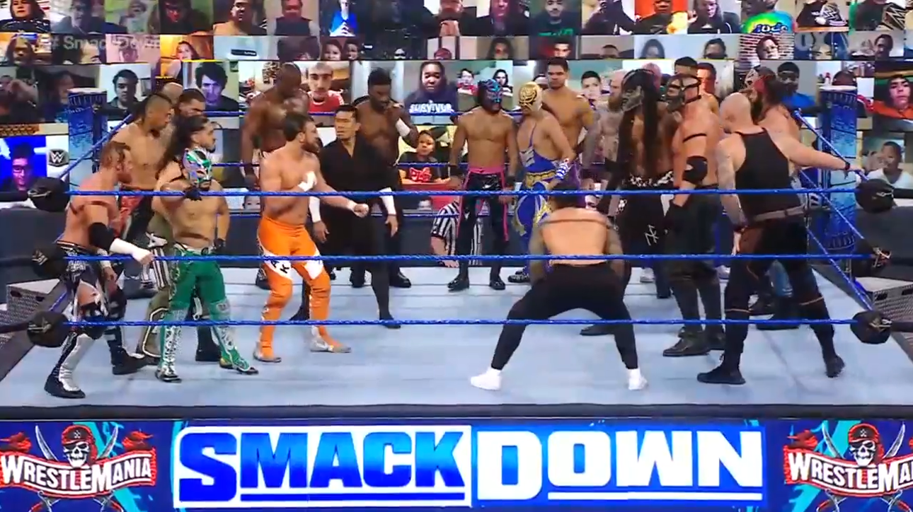Stars collide at Andre the Giant Memorial Battle Royal on special WrestleMania Smackdown