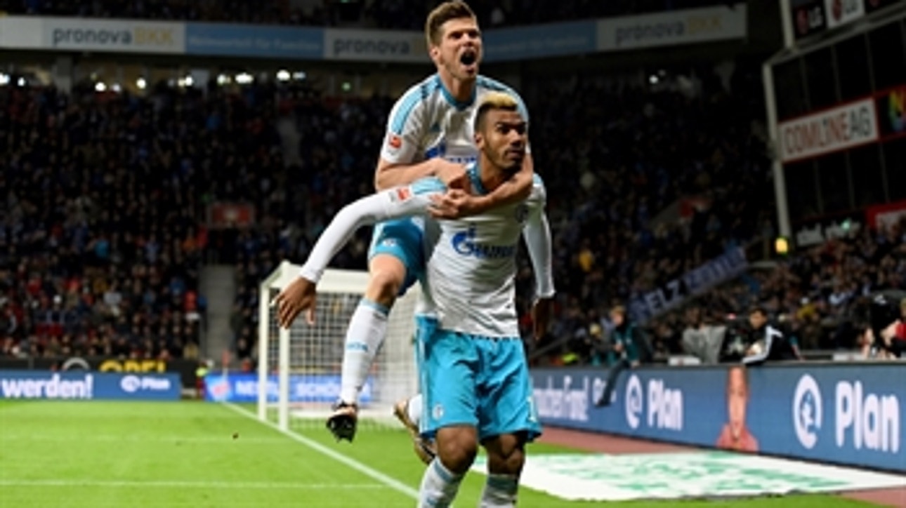 Choupo-Moting breaks Schalke deadlock vs. Leverkusen ' 2015-16 Bundesliga Highlights
